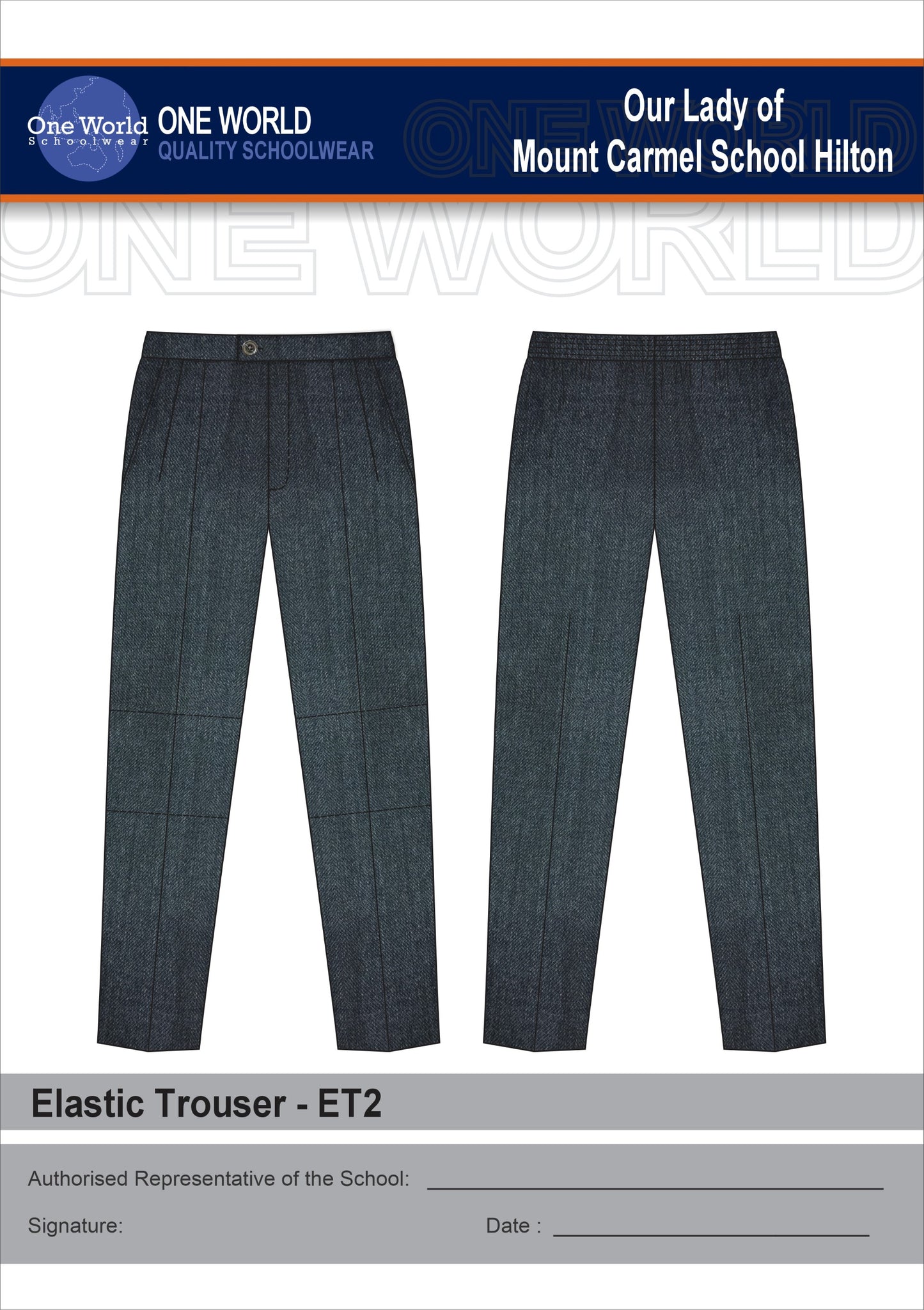 Extendable Trouser - Grey