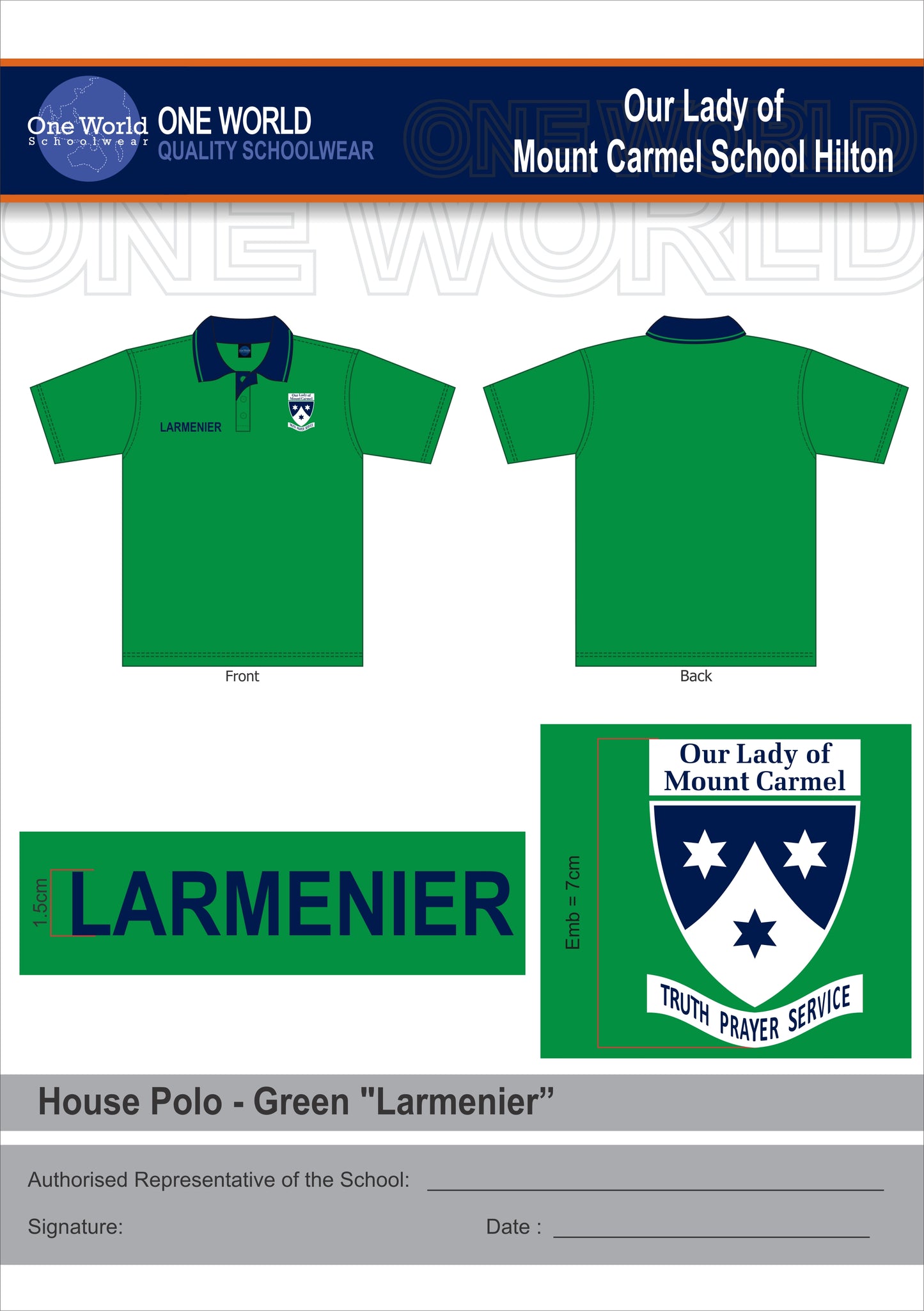 House Polos - Larmenier (Green)
