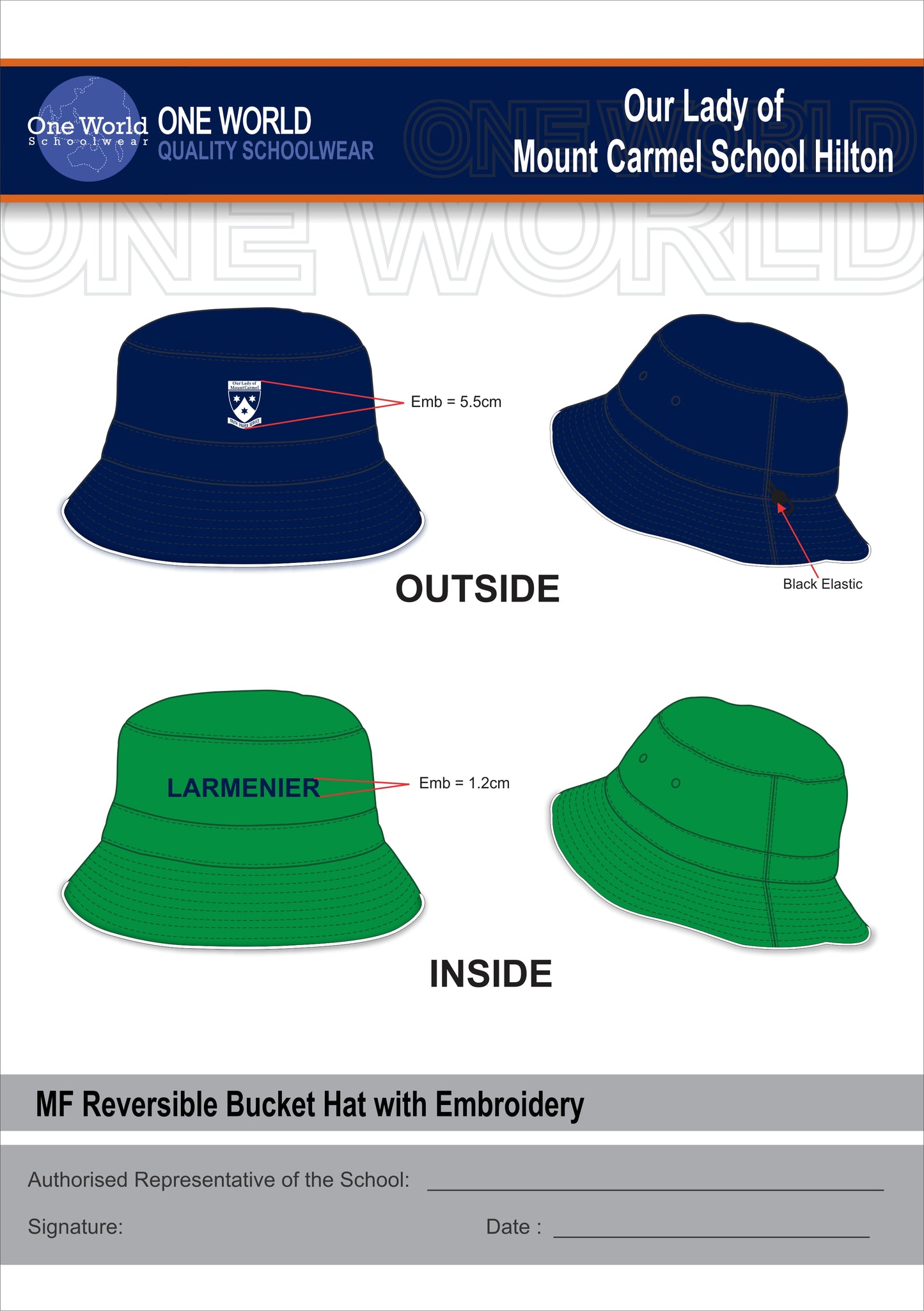 Bucket Hat - Larmenier (Green)